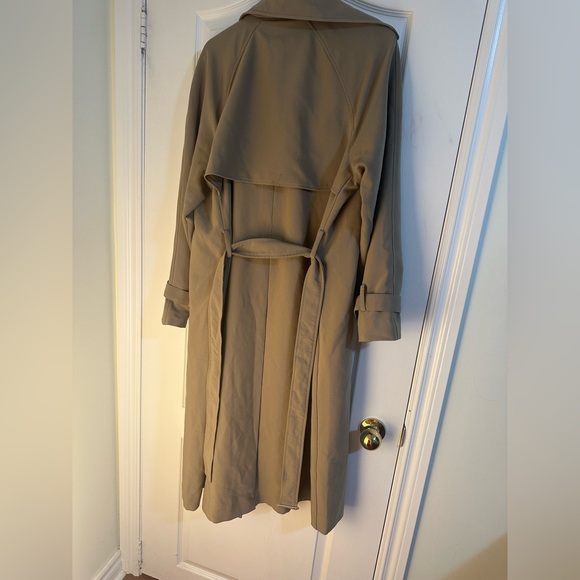 Oak & Fort Oversize Trench Coat Brindle - Picture 3 of 11
